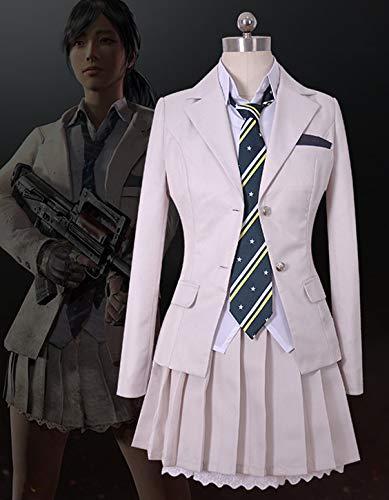 Playerunknown's Cosplay Costume Female Assassin Character Cosplay Costume School Uniform