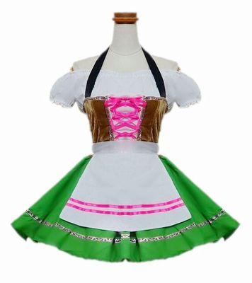 Halloween German Oktoberfest costume maid outfit Alice main skirt Cosplay show costume