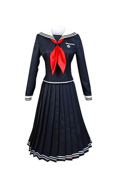 Danganronpa Toko Fukawa Cosplay Costume High School Uniform Skirt Dress