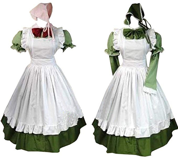 APH Maid Apron Dress Axis Powers Hetalia Hungary Cosplay Costume