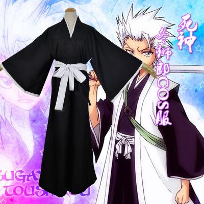 Halloween Bleach Kuchiki Rukia Cosplay Costume Die Pa Japanese Traditional Kimono Dress