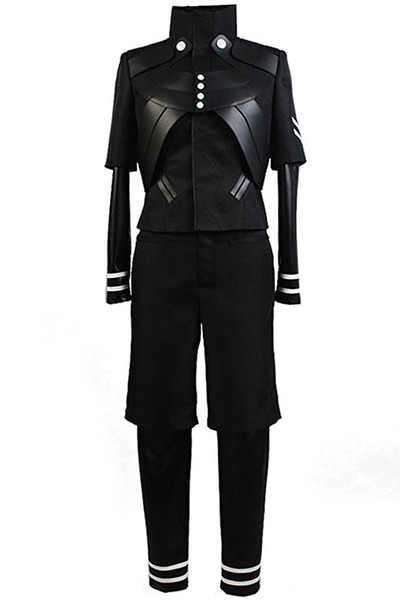 Halloween Men's Tokyo Ghoul Ken Kaneki Jumpsuit Battle Uniform Cosplay Costume