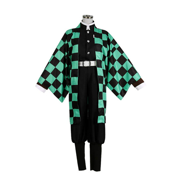 Demon Slayer Kimetsu no Yaiba Kamado Tanjirou Cosplay Costume