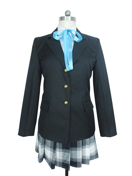 K-ON Hirasawa Yui High School Uniform Cosplay Costume