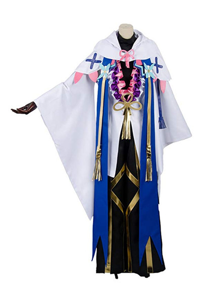 Fate Grand Order Dress Party Uniform Women's Dress Merlin Ambrosius Cosplay Costume