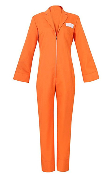 Detentionhouse Nanbaka Niko Rock Cosplay Costumes Orange Coverall Halloween Suit Uniform Jumpsuit