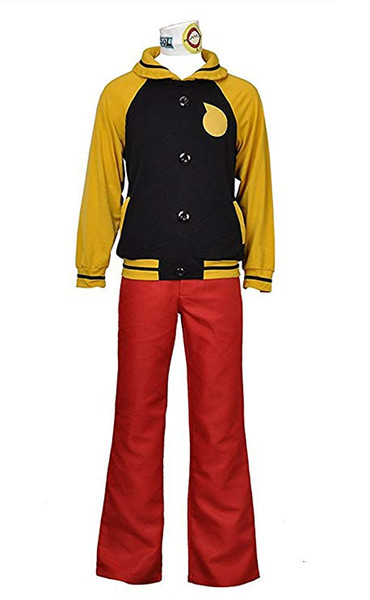 Soul Eater Cosplay Costume Jacket Evans Anime Manga Cosplay Costume