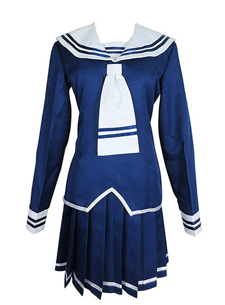 Fruits Basket Honda Tooru Blue School Uniform Outfit Dress Cosplay Costume