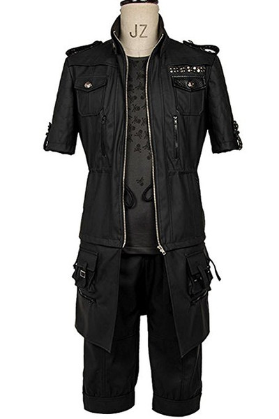 Final Fantasy FF15 XV Noctis Lucis Caelum Noct Jacket Hoodie Cosplay Costume Outfit