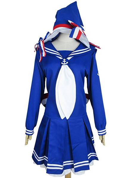 Wadanohara and the Great Blue Sea Witch Wadanohara Dress Cosplay Costume