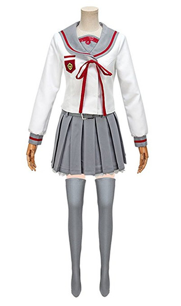 Seraph of the End Owari no Serafu Mahiru Hiiragi Cosplay Costume Sailor Suit