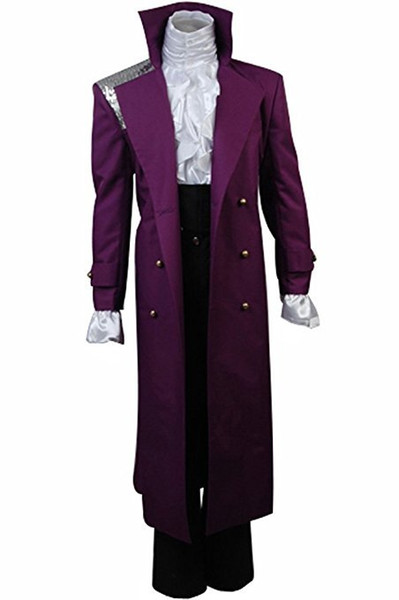 Purple Rain Cosplay Costume Prince Rogers Nelson Halloween Full Set