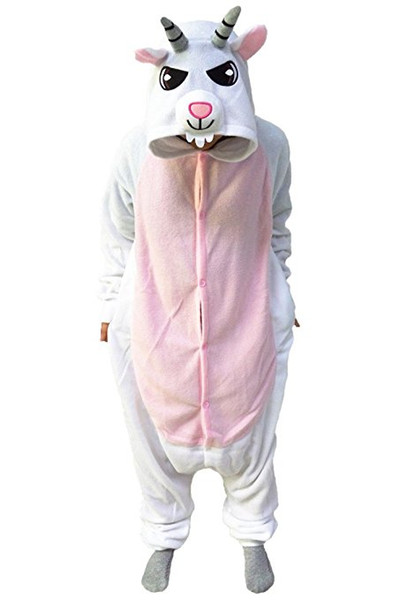 Animal Cosplay Costume Unisex Adult Goat Pajamas