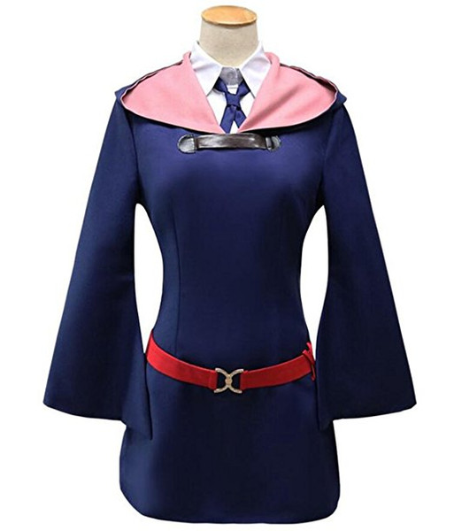 Little Witch Academia Dress Uniform Kagari Atsuko Akko Cosplay Costume