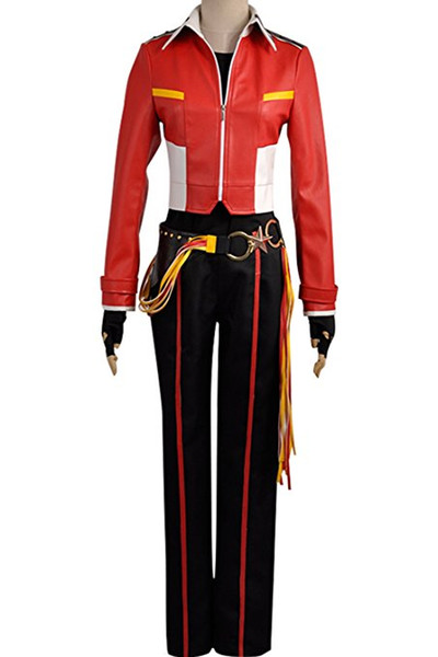 Ensemble Stars Meteor Morisawa Chiaki Red School Uniform Cosplay Costume