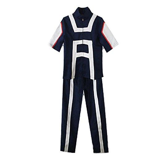 My Hero Academia Izuku Midoriya Cosplay Training Suit Costume