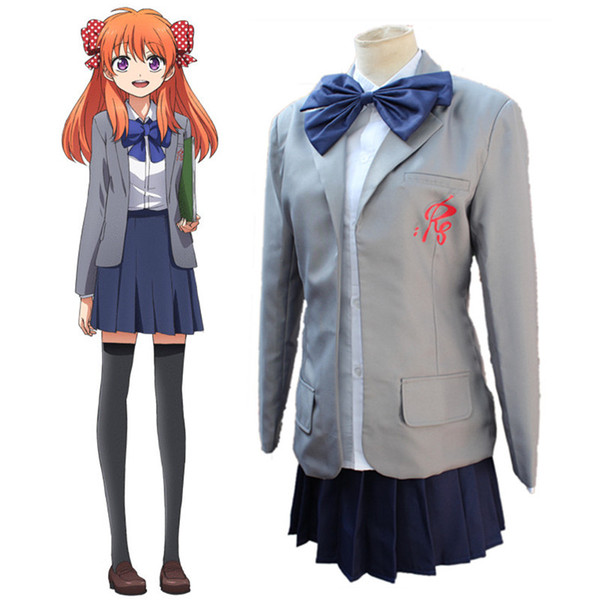 Sakura Chiyo costumes cosplay Uniform skirt Japanese anime Monthly Girls' Nozaki-kun clothing Masquerade/Mardi Gras/Carnival costumes
