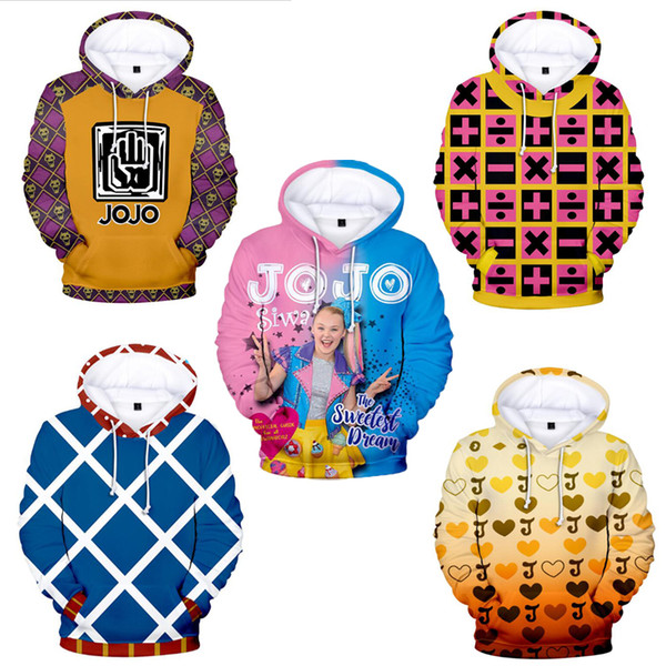 Anime JOJO Bizarre Adventure 3D Hoodie Cosplay Costumes GUIDO MISTA Siwa Kira Yoshikage Pullover Hooded Sweatshirt For Unisex