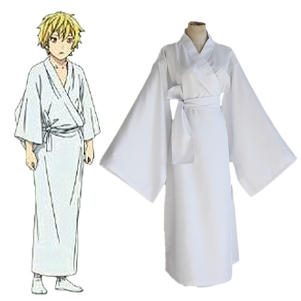 Yukine cosplay costumes white kimono Japanese anime Noragami clothing Masquerade/Mardi Gras/Carnival costumes supply from stock