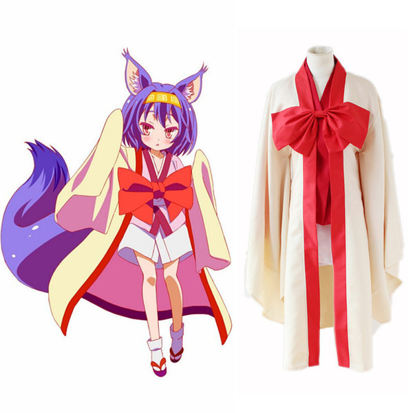 Game life no game no life orc race Hatsuse Izuna cos clothing kimono cosplay costume