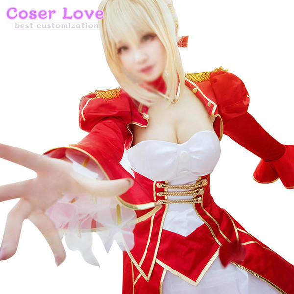 Fate/Grand Order Fate/Extra Nero Claudius Caesar Augustus Germanicus Cosplay Carnaval Costume Halloween Christmas Costume