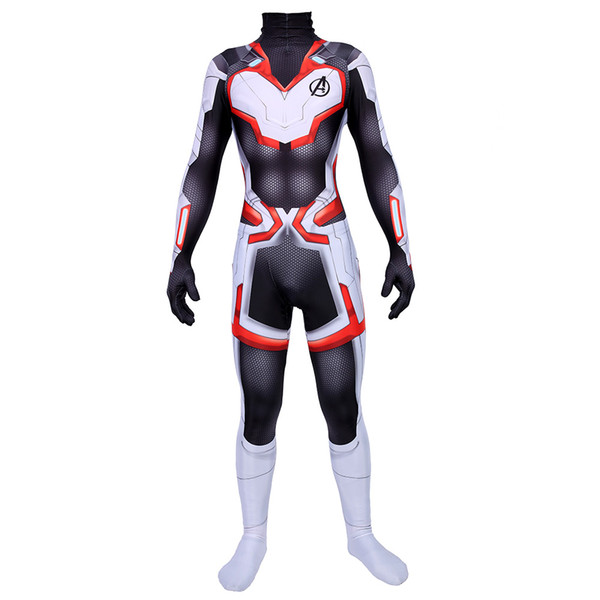 Endgame Quantum Realm Cosplay Costume Iron Man Zentai Bodysuits Halloween Costumes Adult Kids