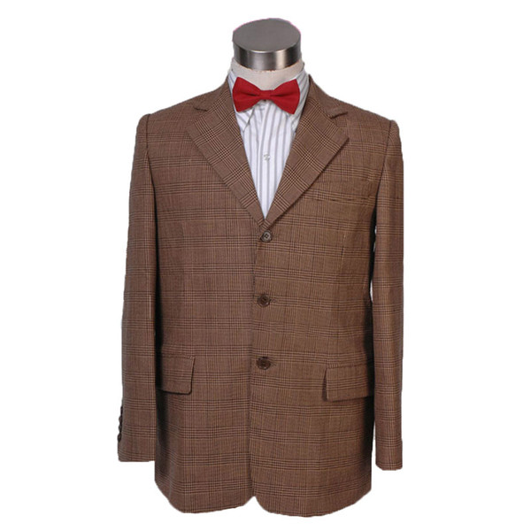 Doctor Who 11th Eleventh Doctor Jacket Suit Cosplay Costume Man Coat Outwear