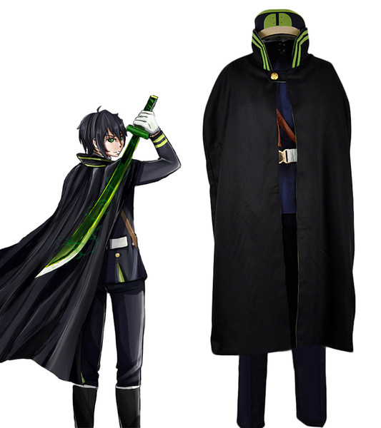 Hyakuya Yuichiro Cosplay Seraph of the End Yuichiro Costume Owari no Seraph Hyakuya Guren Ichinose Cosplay Costume Custom Made