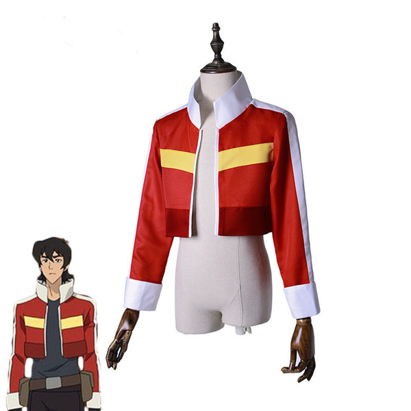 Voltron: Legendary Defender Keith Jacket Top Coat Adult Cosplay Costume Unisex Jacket CosplayXS to XXXL