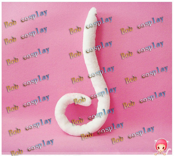 Wholesale-Free shipping cat tail cosplay, cosplay cat tail with bell, plush cat tail 60cm-80cm