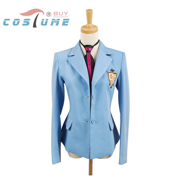 Ouran High School Host Club School Haruhi Kyoya Hikaru Takashi Cosplay Costume Jacket and Tie Only