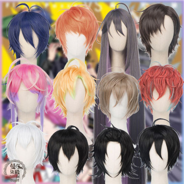 Division Rap Battle Hypnosis MIC Doppo KannonzaKa Dice Arisugawa Jiro Yamada Ichiro Saburo Gentarou Yumeno Jakurai Cosplay Wig