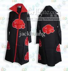 Naruto Akatsuki Uchiha Itachi Coat Cloak S & M & L & XL & XXL Naruto Uchiha Itachi coat cosplay