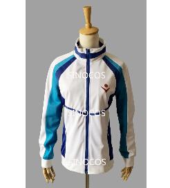 Wholesale-Anime Free! Iwatobi Swim Club Haruka Nanase Cosplay Costume Jacket coatUnisex Hoodie High School Sprot Wear free shipping