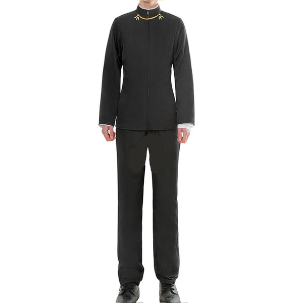 ROLECOS Anime Kaguya-sama: Love is War Cosplay Costume Miyuki Shirogane Cosplay Costume School Uniform Men Jacket Pants Full Set