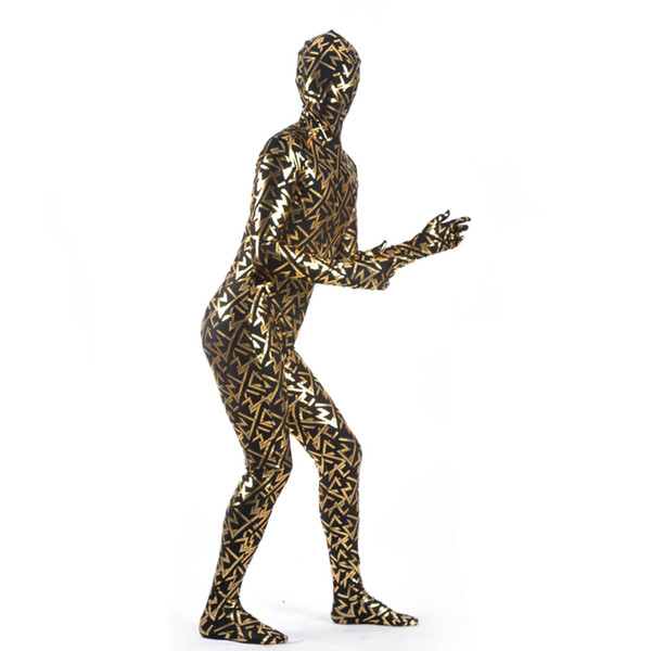 (MZS032) Multicolor Shiny Metallic Tights Classic Halloween Costumes Unisex Fetish Zentai Suits