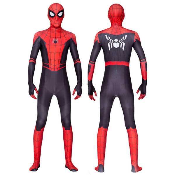 2019 Halloween Super Hero Spider-Man Costume Slim Uniforms Cosplay Tights Party Clothing 3D Print Spandex Games Spidey Cosplay