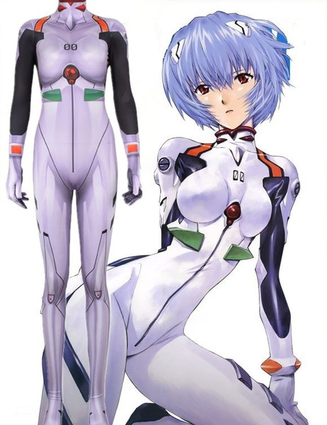 Neon Genesis Evangelion Ayanami Rei Cosplay Costumes 3d Printed Zentai Suit Halloween Catsuit