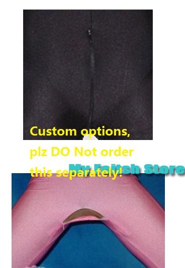 Customize Option Of crotch zipper for man or women and crotch zipper about 30cm from left to right