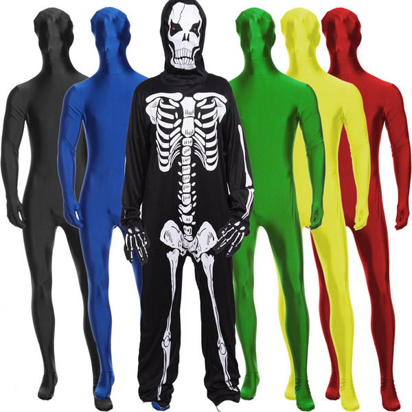 Hot Sellers sexy Lycra Spandex Zentai Suits: Black, Red, Blue, Green, etc.