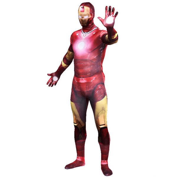 Iron Man Zentai Suit Costume