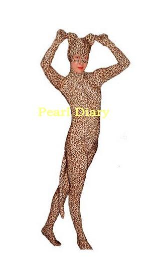 New Mask Brand Custom Made bodysuit leopard Spandex Lycra Zentai Adult kids Halloween Animal Cosplay Costume