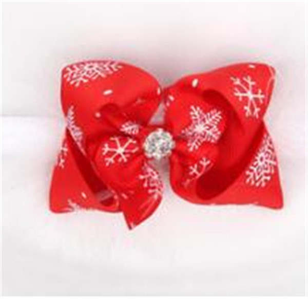 Baby Girls Christmas Baby Girls Christmas Headbands Bow Feather Boutique Children Hair Accessories Photo Props Headwear Kids Elastic Grosgra