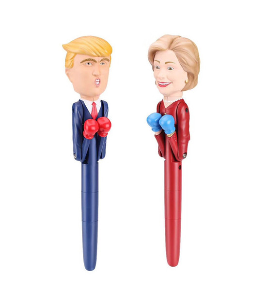 2018 The Candidate Trump Decompression Pen Boxing New Design President Pens America Great USA Intelligent Toys Pen Fancy Gift Birthday Gift