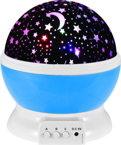 Christmas dream rotating Projection lamp Rotation Starry moon Star master Night Light Sky Romantic Decorating Hallowmas Birthday Party Baby