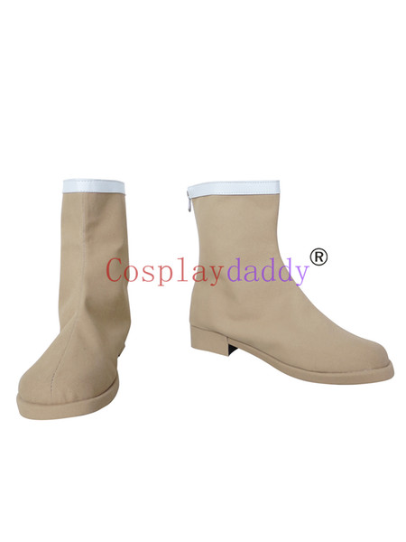 Akatsuki No Yona Zeno Brown Halloween Party Cosplay Shoes Boots X002