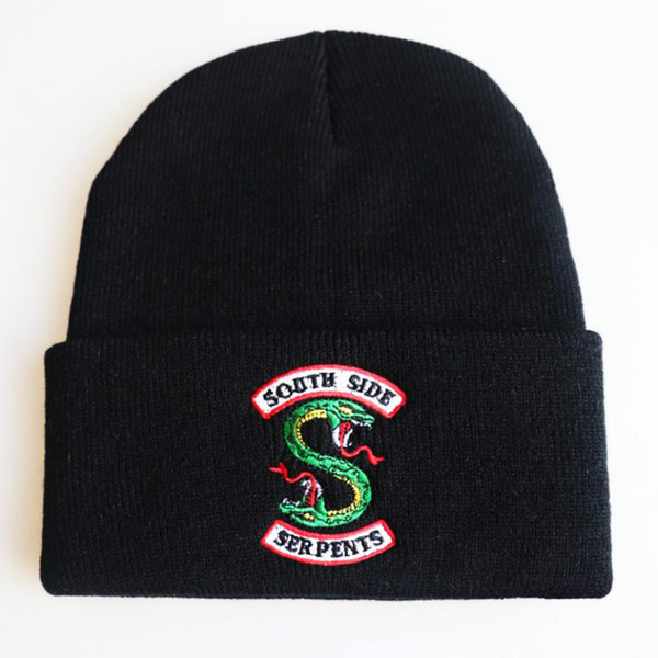 Riverdale Cosplay Hats Beanie Cap Winter Knitted Embroidery Hat Archie Betty Veronica Women Men Adult