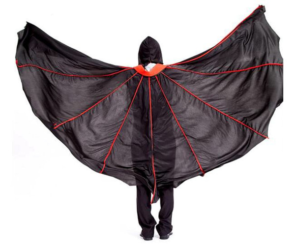 J-04 Death Cloak Cosplay Ghost Clothes Black vampire Cape Hooded Cloaks Halloween Costume For adult Ghost mask and cloak full set