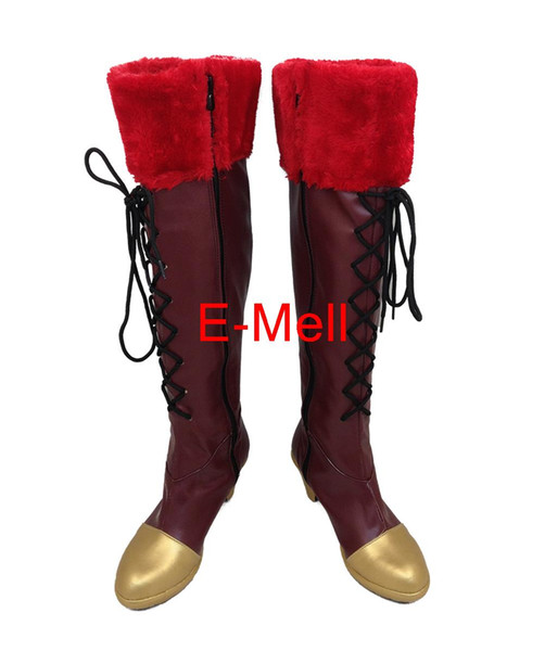 Wholesale-Lovelive Nishikino Maki Sonoda Umi Boots Cosplay Women's shoes Custom Made Halloween High Quality