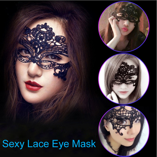 Lace Halloween Masks Lovely Party Venetian Masquerade Decorations Half Face Lily Woman Lady Sexy Mardi Gras Masks For Christmas Gift Disco